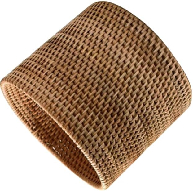 Baskets Wicker Woven Storage Rattan Round Can Trash Fruit Seagrass Empty Bread Large Laundry Planter Blankets (20X20CM)