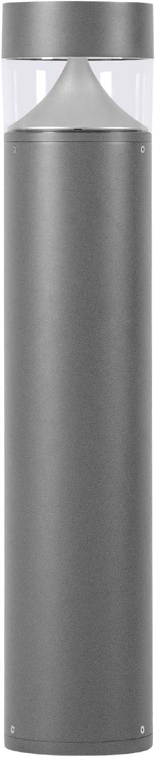 Linkmoon Outdoor Pathway Light, 32 in IP65 Waterproof Driveway Lights, 3000K led Landscape Lighting Outside，620LM Path Lights, 120V Hard Large Bollard Lamp for Garden Yard Patio Lawn Walkway Decor