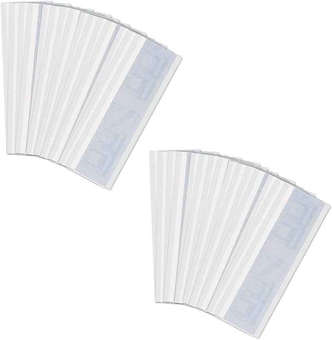 Mosqueda Window Fly Traps, 30 Pack Sticky Fly Traps for Indoors, Fly Catchers for Inside Home, Waterproof & Non-Toxic Adhesive Sticky Paper Trap for Mosquitos Bugs Housefy Fruit Fly Flying Gnats