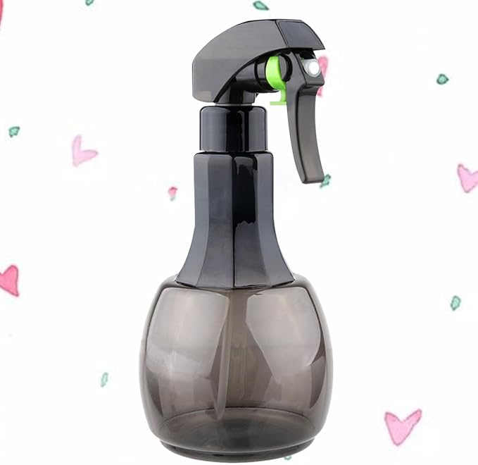 Grey Automatic Spray Bottle Hairdressing Sprayer Leakproof Continuous Mist Haircut Tools for Salon Women and Men Multipurpose Watering and Cleaning