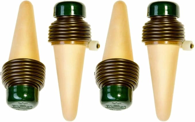 Blumat Plant Watering Devices | Classic XL Self Watering Planter Insert | Automatic Drip Plant Watering Stakes for Pots | Prevents Overwatering and Underwatering for Healthy Growth | 4 Pack