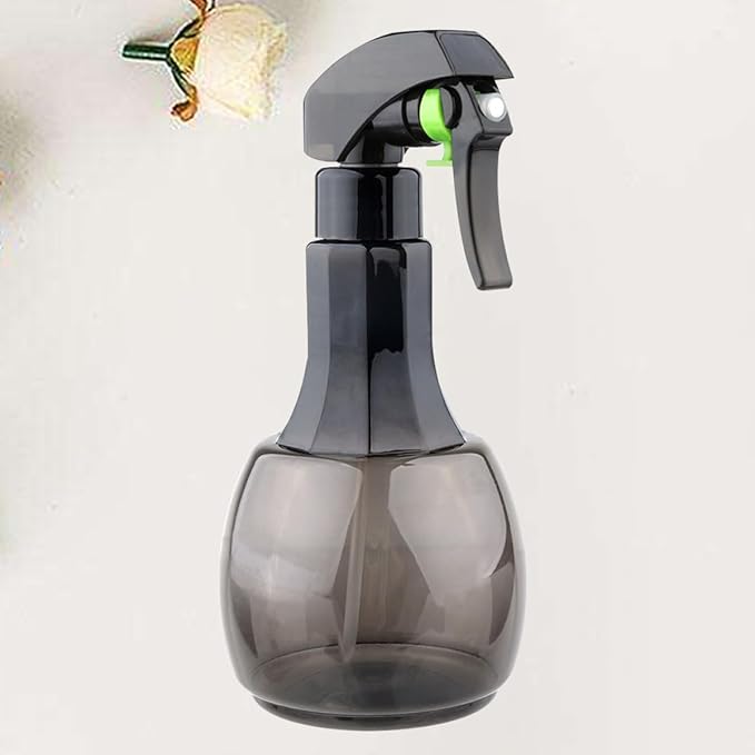 Grey Automatic Spray Bottle Hairdressing Sprayer Leakproof Continuous Mist Haircut Tools for Salon Women and Men Multipurpose Watering and Cleaning