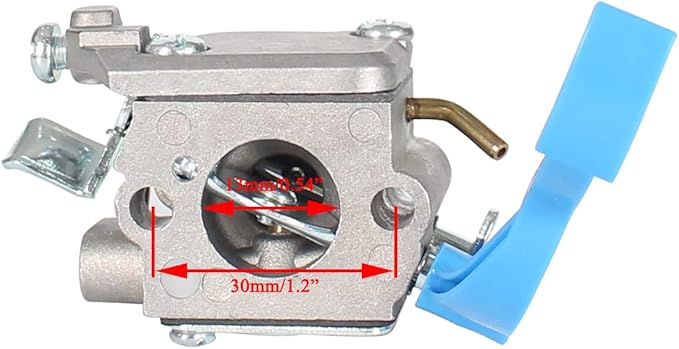 Carburetor for Husqvana 125B 125BX 125BVX B125 590460102 28cc 2-Cycle Gas Powered 170 Mph Leaf Blower Part 590460102 545081811 5450818-11