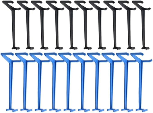 HANABASS Fruit Tree Branch Spreader Set 20Pcs Adjustable Plastic Limb Spreaders for Garden Tree Branch Support and Training Healthy Fruit Growth