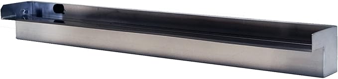 HALF OFF PONDS Steel Elegance 36" Stainless Steel Spillway - STE36-HOP