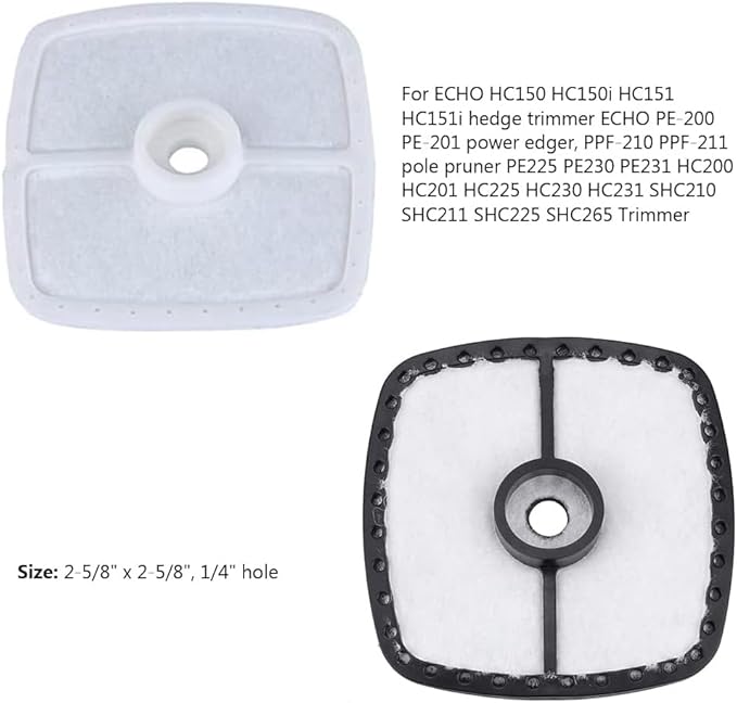 SRM225 Air Filter for Echo SRM210 SRM230 PB250 PB250LN HC150 GT200 GT225 PAS225 String Trimmer Leaf Blower