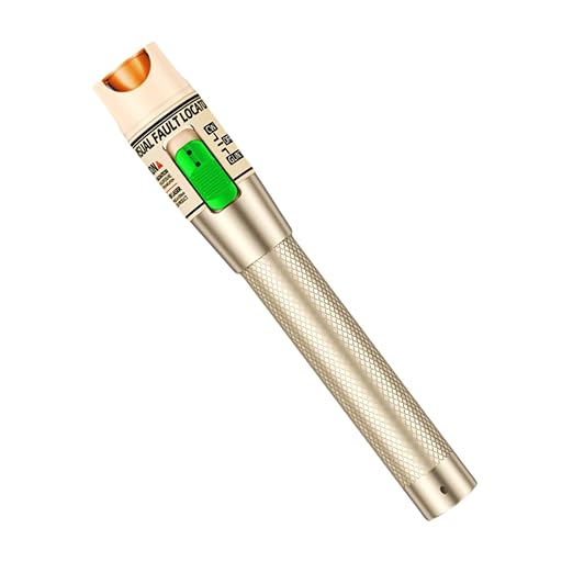 Visual Fault Locator,30-50KM Fiber Optic Cable Tester Meter VFL Red Light Pen Light Source Testers