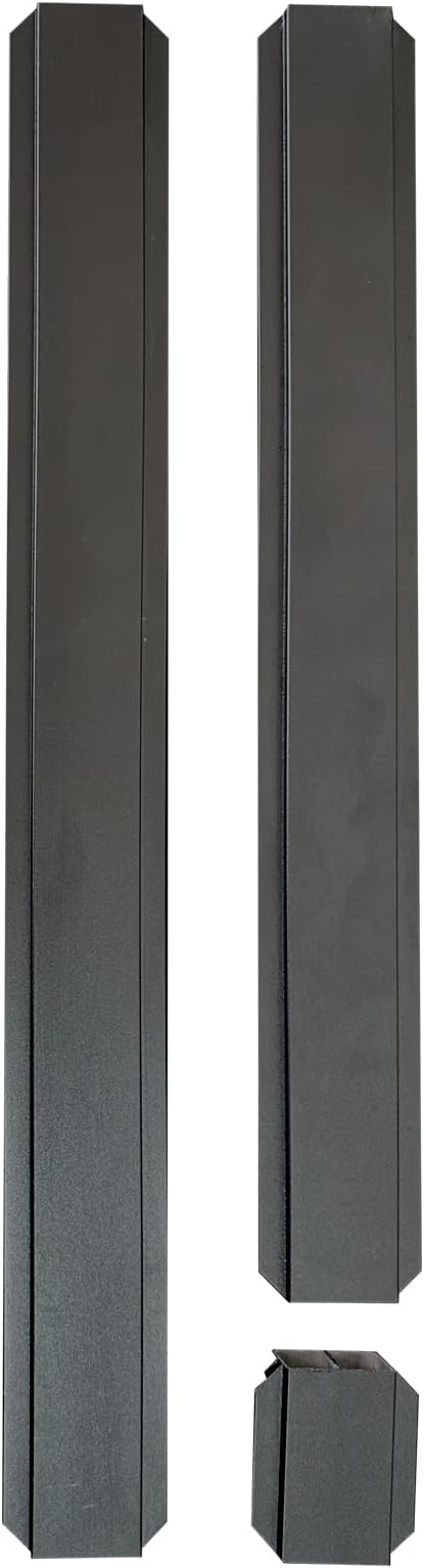 ToxiRium Reptile Tank 4-Pack Connectable Kit, 48"x24"x46" and 48"x24"x24" PVC Enclosures, Extra Large & Tall Stackable Terrariums for Bearded Dragon & Ball Python with Front Glass Doors & Locks