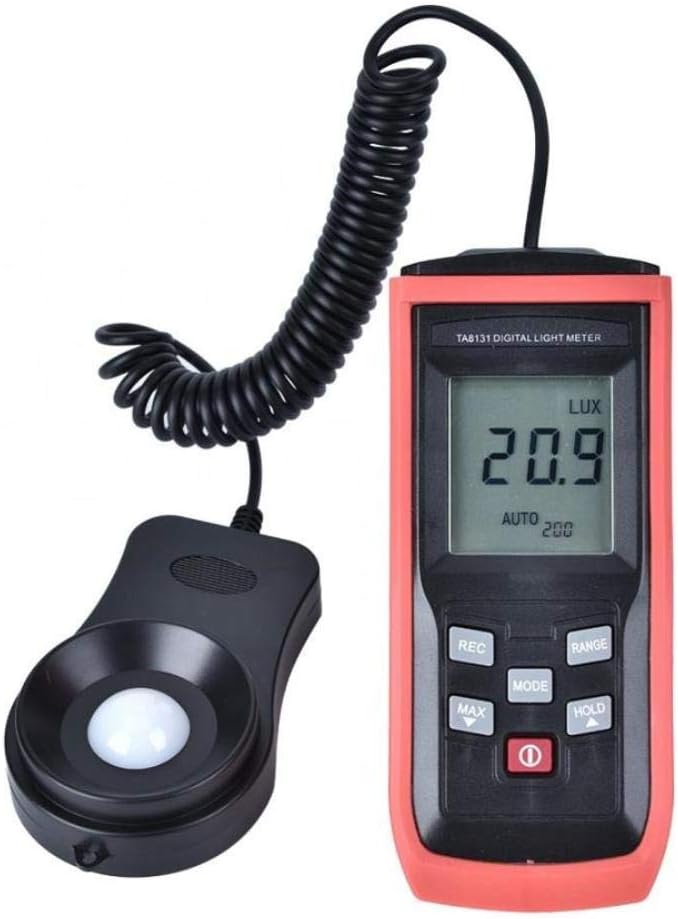 Hand-Held High Accuracy Digital Light Meter Lux Meter Illuminance Meter Photometer TA8131