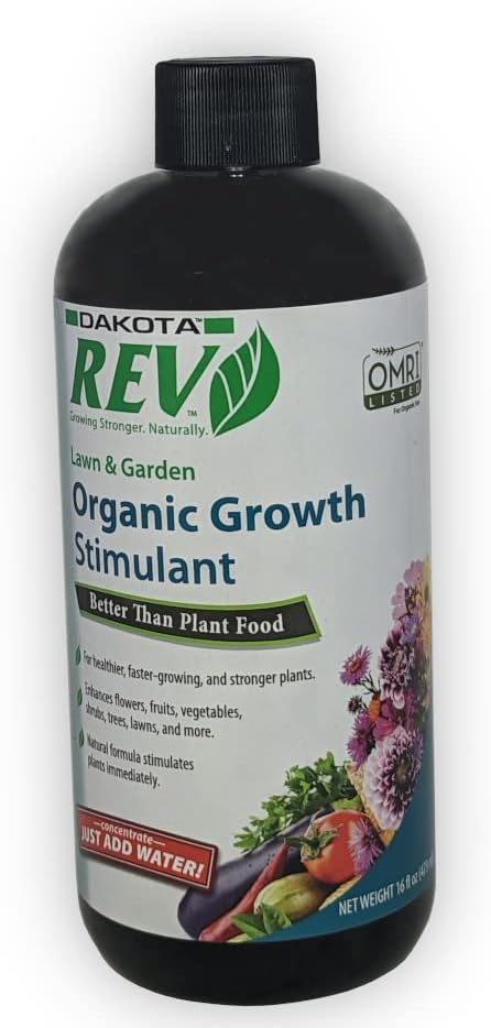 Organic REV Liquid Plant Food 16 Ounce for Healthier Plants