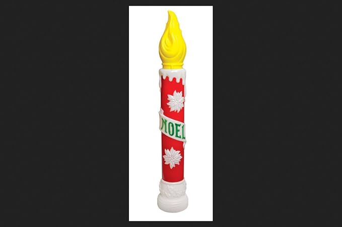 General Foam C5030ac Blow Molded Noel Candle, 40"