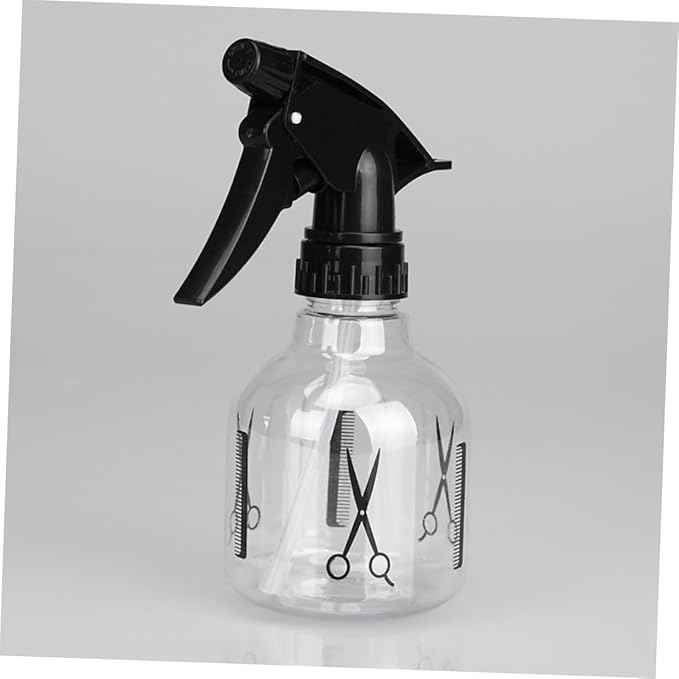 Mobestech 3PCS Portable Plastic Spray Bottles Refillable Empty Hairdressing and Flower Watering Bottles with Fine Mist for Household and Salon Use