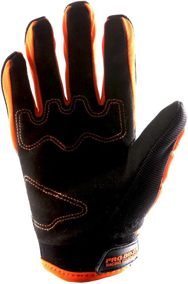 1Storm Youth Motocross Gloves Motorcycle BMX MX ATV Dirt Bike Bicycle Skeleton Cycling Kids Gloves