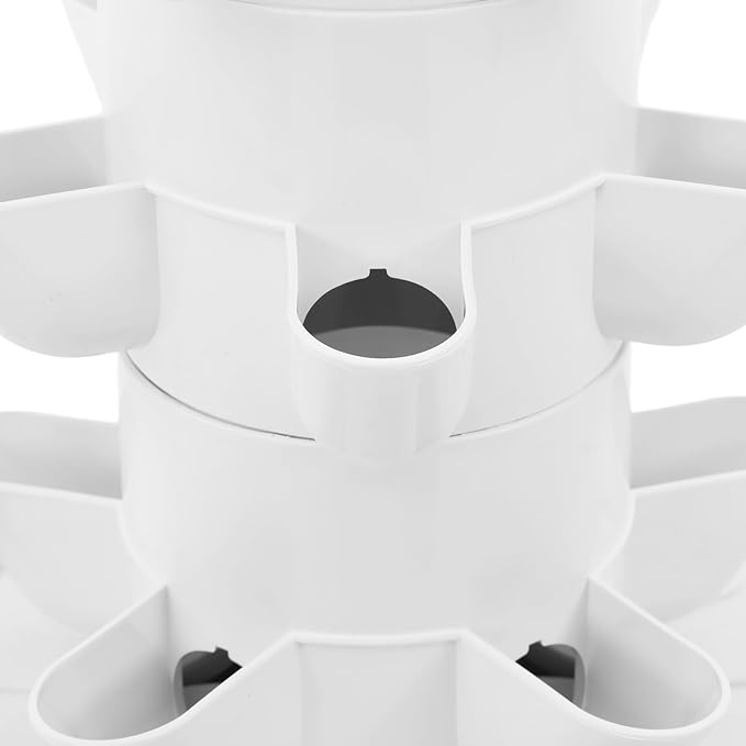 Hydroponic Growing System, 30-Plant Vegetable Planter Tower Outdoor Indoor Garden Vertical Planter Germination Kit with Water Pump & Intelligent Water Circulation for Gardening Lover