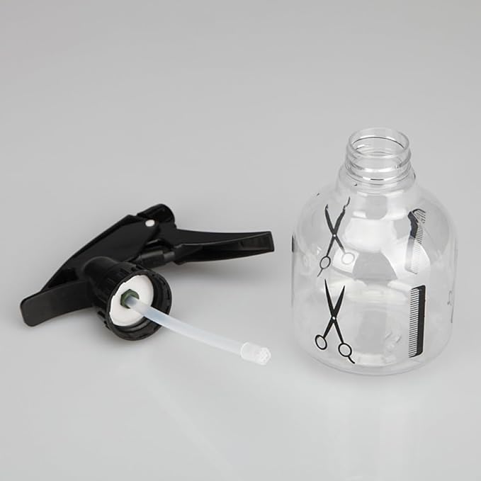 3PCS Plastic Spray Bottles Fine Mist Sprayer for Hairdressing Flower Watering Portable Refillable Household Use Travel Bottles