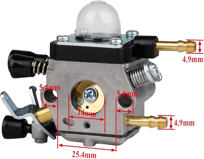 HUZTL BG55 Carburetor for STIHL BG45 BG46 BG65 BG85 SH55 SH85 Leafblower 4229 1200 606 Zama C1Q-S68G with Air Filter Tune Up Kit