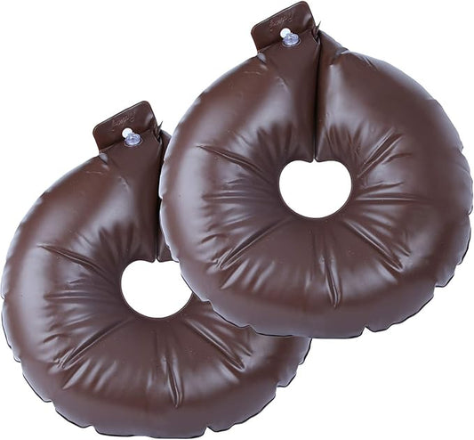 Finnhomy 2 Pack Tree Watering Ring Tree Watering Bag 15 Gallon, Extremely Sturdy PVC Planting Water Bag for Tree and Shrubs, Basic Water Saving Slow Release Root Water System for Tree Drip Irrigation
