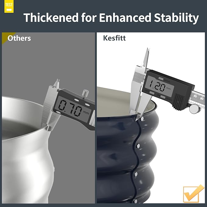 Kesfitt Raised Garden Bed, 6x3x1 FT Galvanized Steel Metal Raised Garden Bed, Oval Open-Bottom Design, 12-Inch Deep for Outdoor Vegetable & Herb Gardening, Midnight Blue
