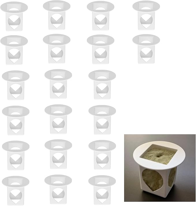 Grow yCube Cups for Gardyn，Hydroponic Growing Cups Compatible with Gardyn Home/Studio Indoor Garden System (20 Pack)