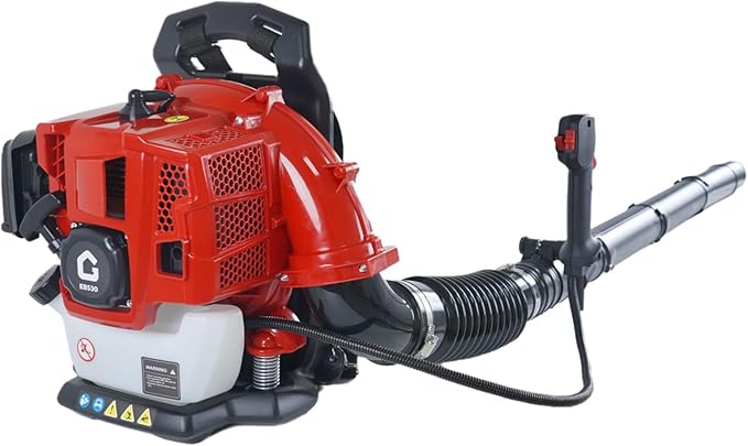 52CC Backpack Blower, 2.2-HP 2-Cycle Gas Leaf Blower with 780 CFM & 270 MPH, Backpack Leaf Blower, Powerful Clearing Performance for Wet Leaf & Debris Clean & Snow Removal