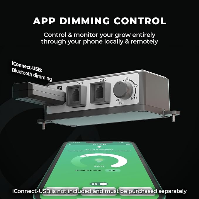 MARS HYDRO 3x3 Smart Grow Tent Kit Complete System with Smart Controller 43,150W FC1500 App Dimming Grow Light,1680D High Reflective Mylar,with 4inch App Controlled Automatic Ventilation System