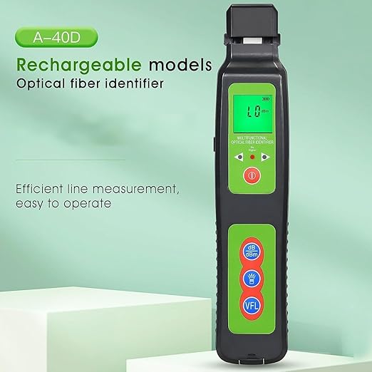 2-Piece Rechargeable Fiber Optic Light Source Single Mode Dual Wavelength 1310 1550nm Stable Light Source,Single Mode/Multi Mode Fiber Optic identifier