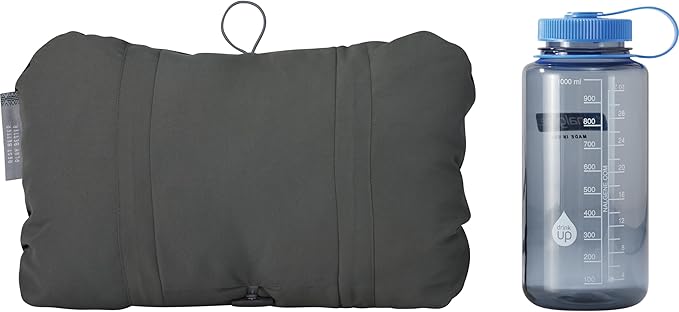 Therm-a-Rest Compressible Cinch Camping and Backpacking Pillow, Regular - 14 x 18 Inch, Desert