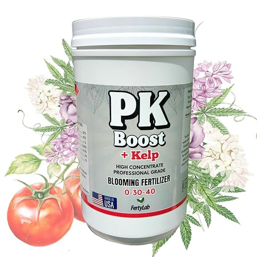 PK Boost - Hydroponic Flower Booster - Bud Enhancer - Blooming Booster - Highly Concentrated Phosphorus and Potassium - Pure Tech Grade Fertilizer - Flower Increaser