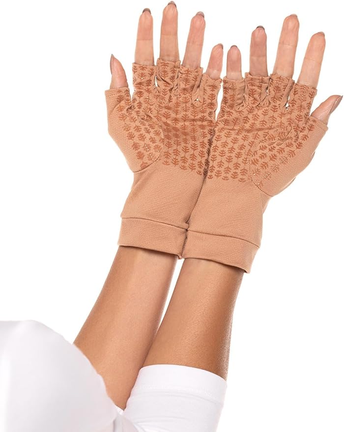 Coolibar Fingerless UV Sun Gloves - UPF 50+ Sun Protection - Ouray