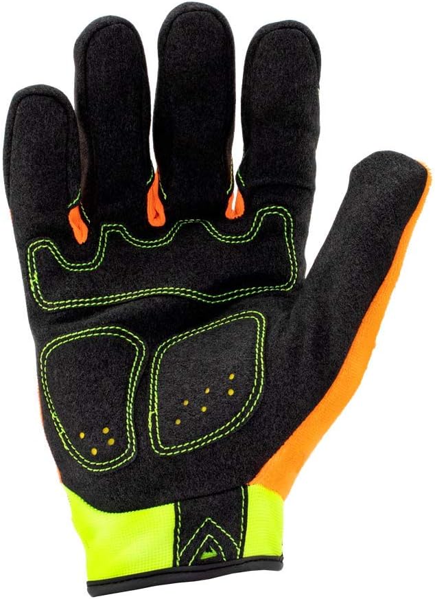 Ironclad Command Impact Work Gloves; Touch Screen Gloves Conductive Palm & Fingers, Impact Protection, Machine Washable