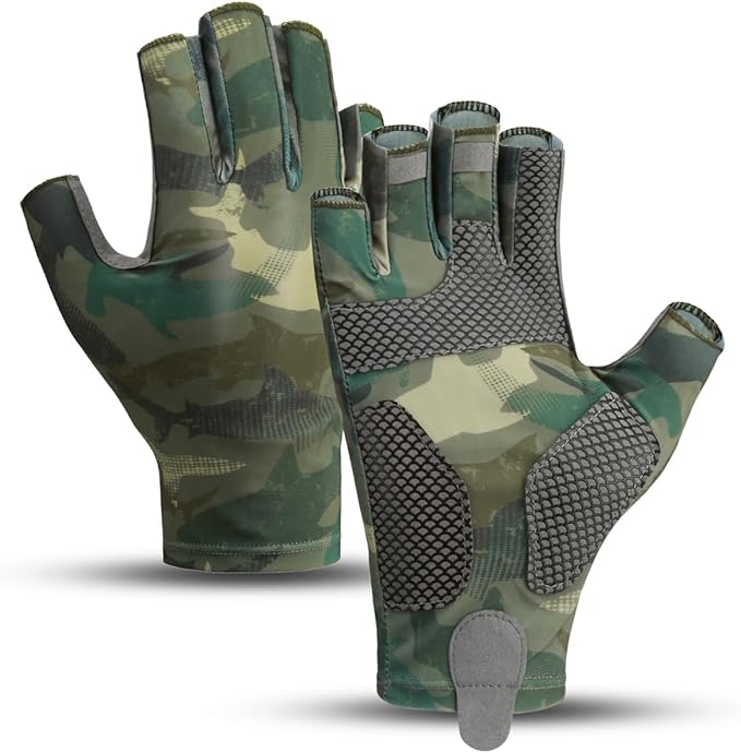 Fishing Gloves - Men & Women's UV Protection Sailing, Kayak, Paddling & Rowing Gloves