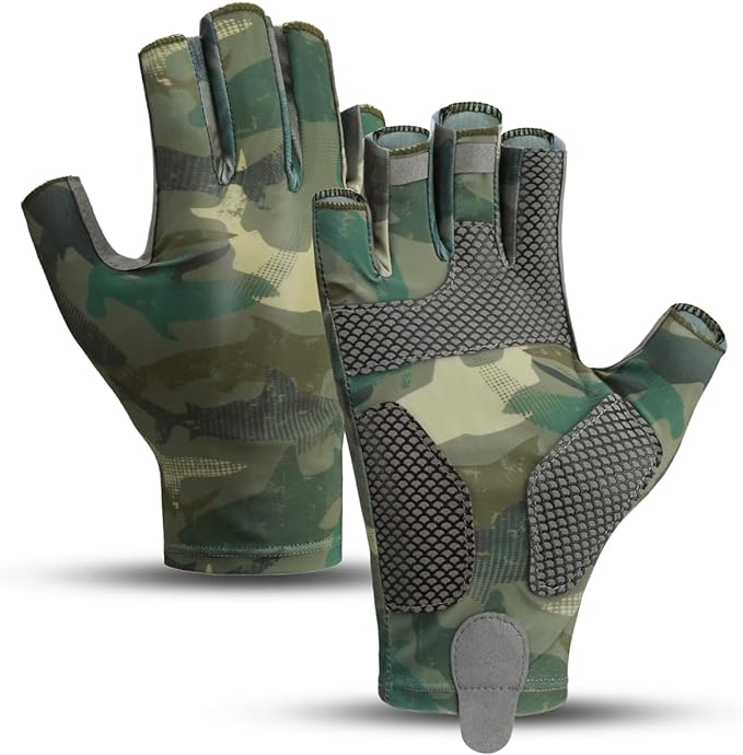 Fishing Gloves - Men & Women's UV Protection Sailing, Kayak, Paddling & Rowing Gloves