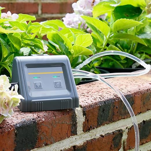 WiFi Smart Automatic Watering System for Indoor Potted Plants, Drip Irrigation Kit Remote Control,Delay Watering Mode,with Pump.