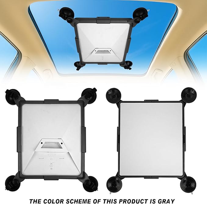 Starlink Mini Mount - Starlink Mini Car Mount with 2 Extra Suction Cups | Strong Secure Mounting for Car Windows & Sunroofs | Stable Signal for RVs, Boats, Road Trips