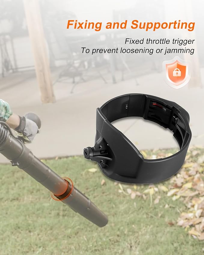 Throttle Support Lock Lever Fit for Stihl 4282-790-0700 4282 740 5300 BR700 BR450 BR800X BR800 Leaf Blowers, Backpack Blower Handle Support Throttle Band Clamp Bolt Lever Kit