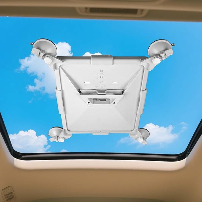 Starlink Mini Mount | Starlink Mini Car Mount with Strong Suction Cup - Secure Kit for Car Windows & Sunroofs, 2 Extra Cups for Road Trip RV Boat, Stable Satellite Signal Holder