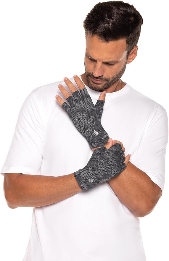 Coolibar Fingerless UV Sun Gloves - UPF 50+ Sun Protection - Ouray