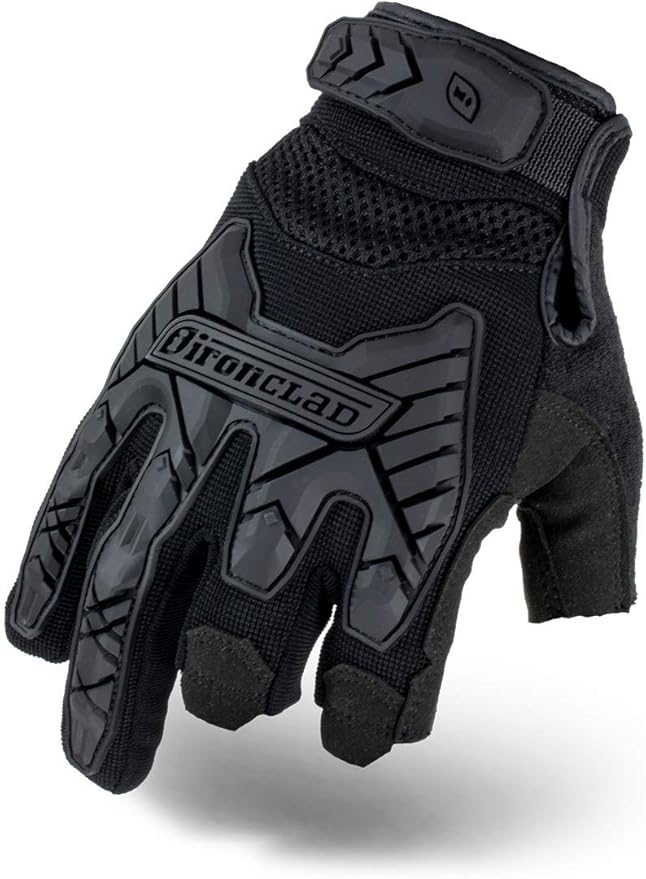 Ironclad IEXT-FRIBLK-01-XS Tactical Framer Impact Black, X-Small