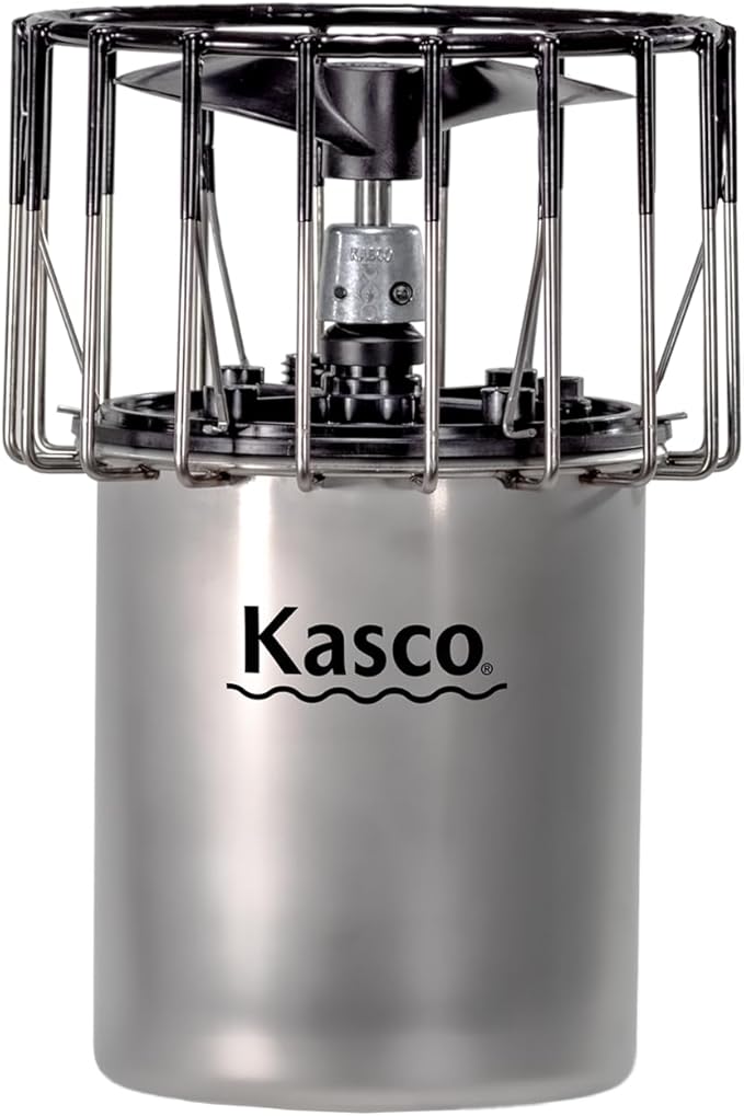 Kasco Deicer 1/2 HP Lake & Pond De-icer 120V – Single Phase with 200 Ft Electric Power Cord | Water Deicer for Ponds, Lakes & Dock Bubbler