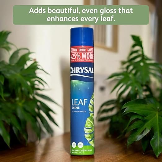 Chrysal LeafShine Spray for Indoor Plants (25oz 3 Pack)