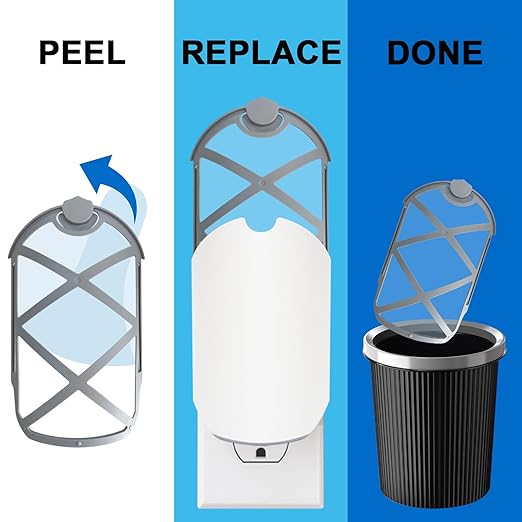 24 Pack Refill Cartridge Compatible with Zevo Plug-in Light Refill M364 M364A and Max, Zeevo Refill, Zebo Cartridge