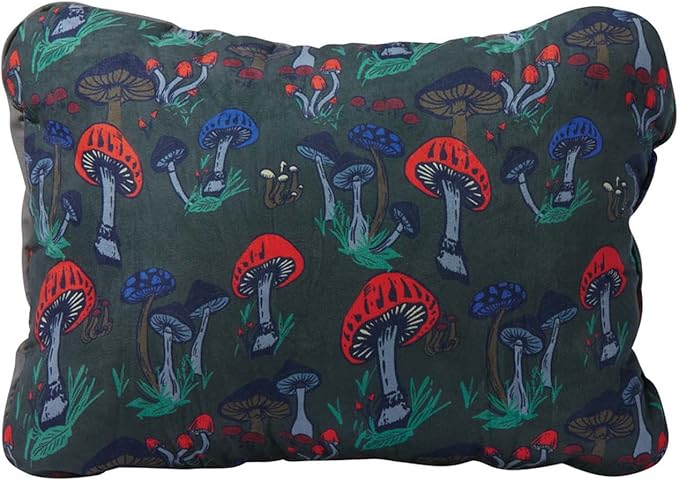 Therm-a-Rest Compressible Camping and Backpacking Pillow, Fun Guy Print, Regular