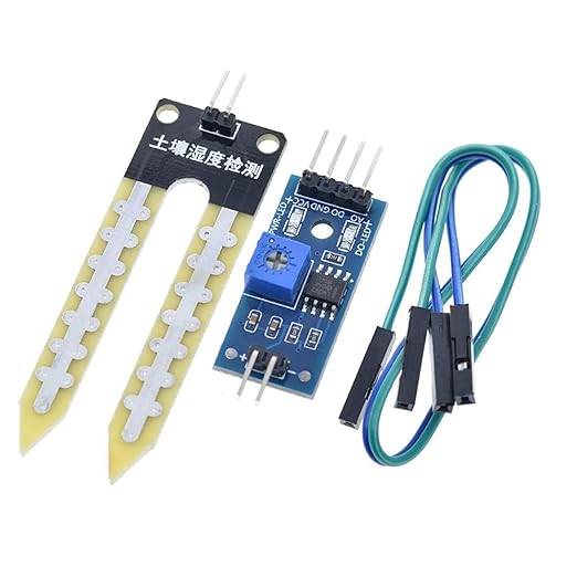 KEAcvise 10Pieces LM393 Soil Moisture Sensor, 3.3V-5V Soil Hygrometer for Arduino, Automatic Watering System, Robots & Smart Cars