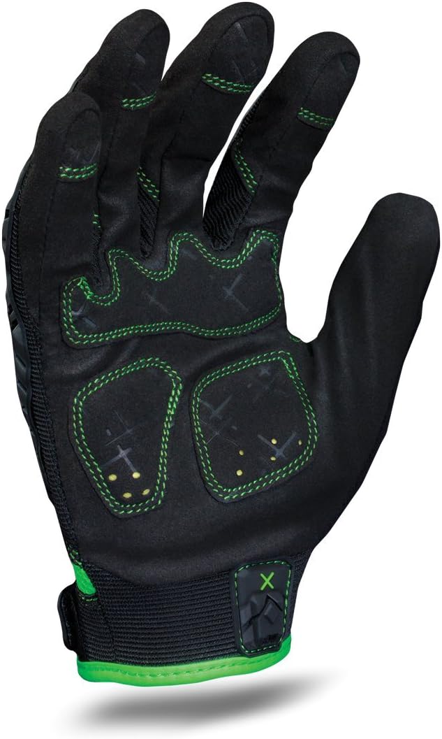 Ironclad EXO Motor Impact Glove; Work Gloves, TPR Impact Protection, (1 Pair), EXO2-MIG-04-L