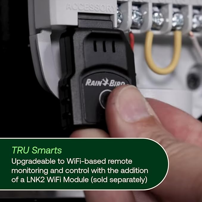 Rain Bird TRU4I Program-Based Indoor Irrigation Controller/Timer, WiFi Ready, 4-Zone/Station