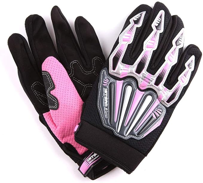 1Storm Youth Motocross Gloves Motorcycle BMX MX ATV Dirt Bike Bicycle Skeleton Cycling Kids Gloves