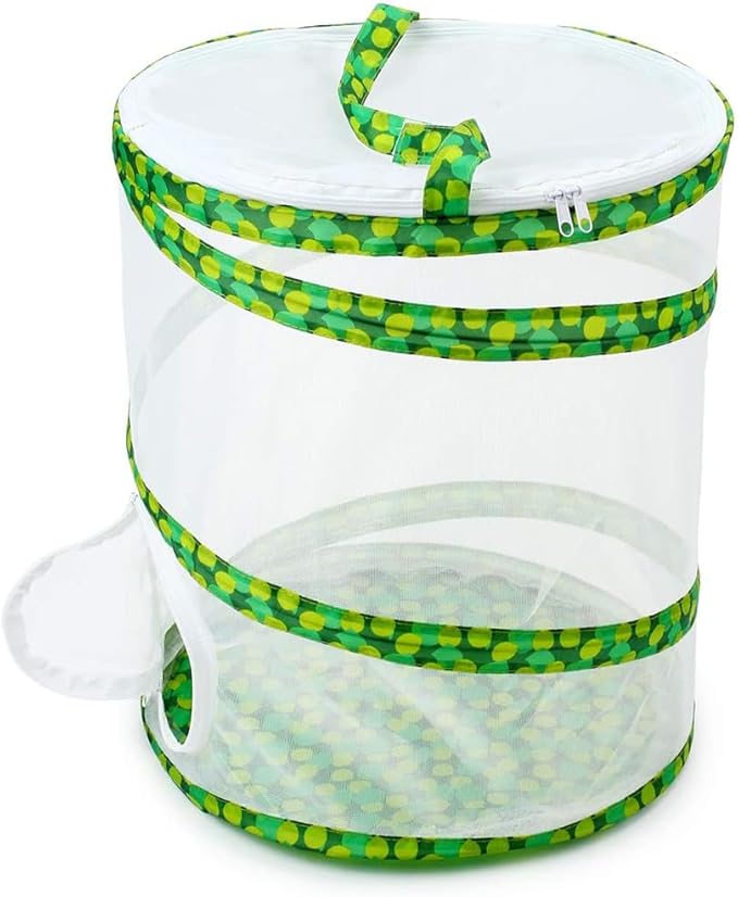 MLHpeak Butterfly and Insect Habitat Cage Terrarium 12" x 14"