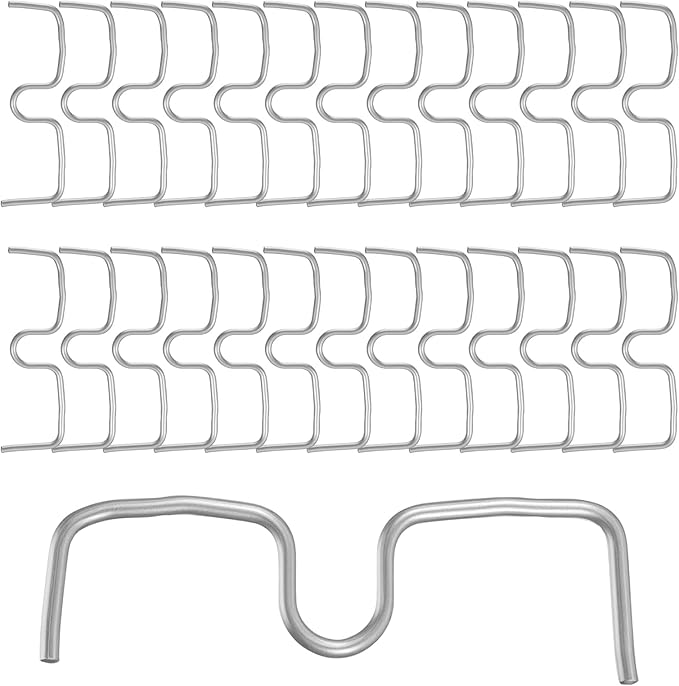 100 Pcs Fruit Tree Branch Puller, Stainless Steel Plant Tying Machine, Branch Spreader Shaping Tools New Plum Tree Open Angle Bending Clip for Orchards Bending Tool, M Size-4.14 Inch