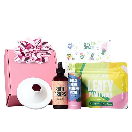 Southside Prop Box – Holiday Gift Set for Plant Lovers - Includes Keiki Paste, Root Drops, Leafy Plant Food & Propagation Cones - Complete Indoor Plant Propagation & Care Kit