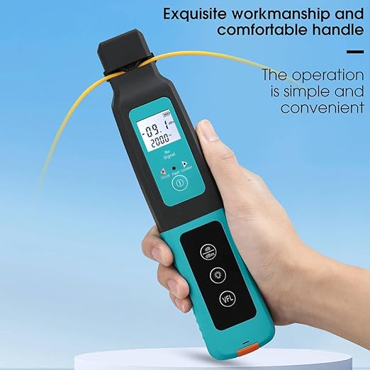 A-40 Live Fiber Optic identifier Single Mode/Multi Mode Fiber Optic Cable identifier Detector FTTH Tool